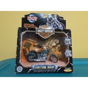 Harley Davidson New  DYNA LOW RIDER 1:18 Die Cast Metal Avon Maisto Custom Shop